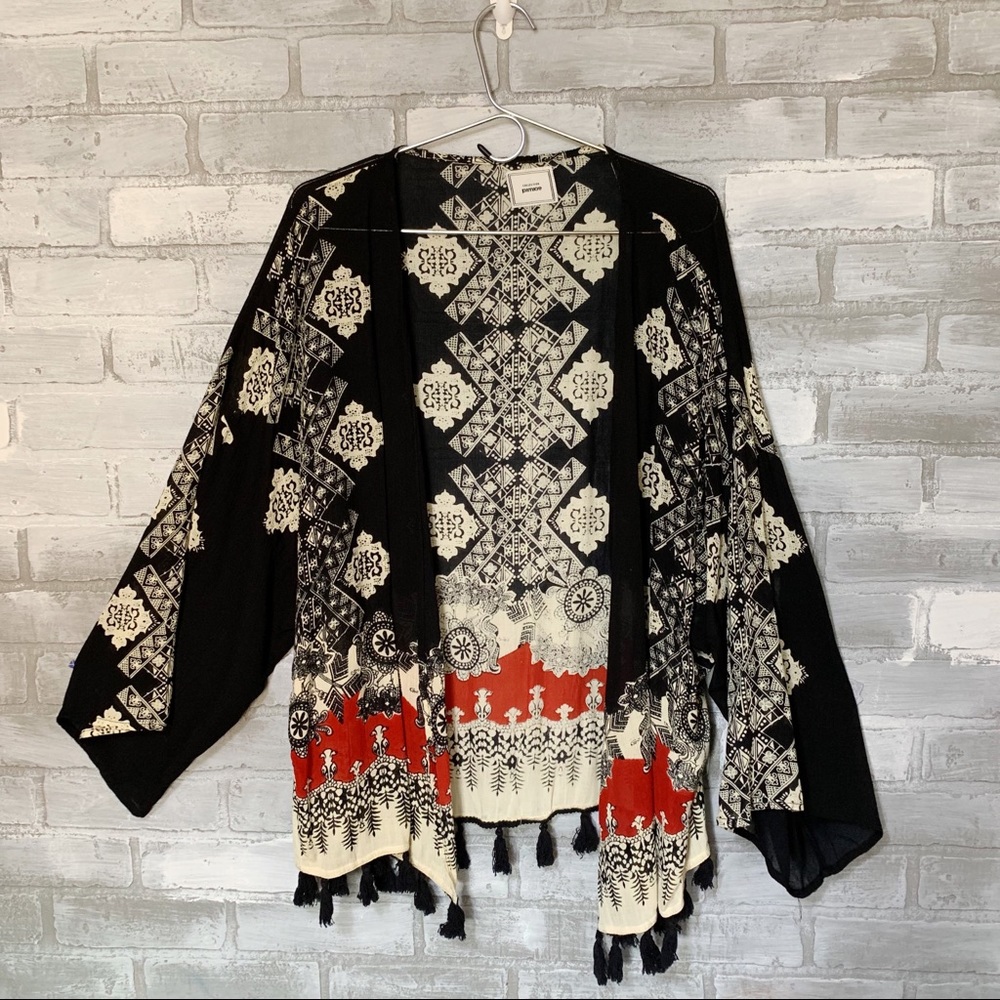 Collection Pimkie | Boho Tassel printed kimono